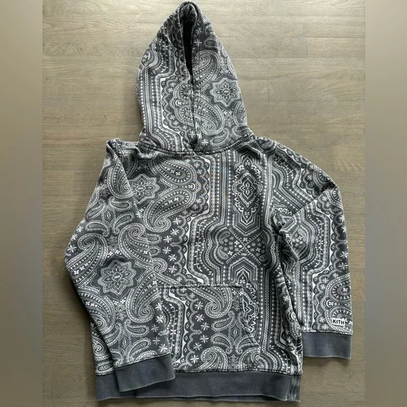 Kith | Shirts & Tops | Kith Kids Paisley Hoodie | Poshmark